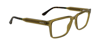 Lacoste L2976 Men Transparent Rectangle Eyeglasses