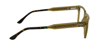 Lacoste L2976 Men Transparent Rectangle Eyeglasses