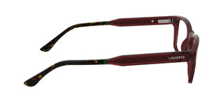 Lacoste L2977 Men Red Squared Eyeglasses