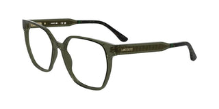 Lacoste L2978 Women Green Squared Eyeglasses