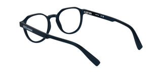 Lacoste L2980 Men Blue Geometric Eyeglasses