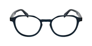 Lacoste L2980 Men Blue Geometric Eyeglasses