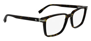Lacoste L2986 N men Havana Squared Eyeglasses