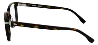 Lacoste L2986 N men Havana Squared Eyeglasses
