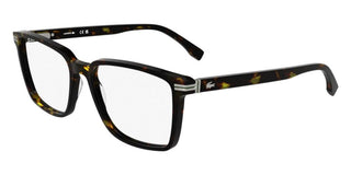 Lacoste L2986 N men Havana Squared Eyeglasses