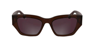 Lacoste L6053s Women Brown Squared Sunglasses