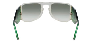 Lacoste L6064S unisex Green Geometric Sunglasses