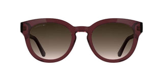 Lacoste L6070S women Red Round Sunglasses