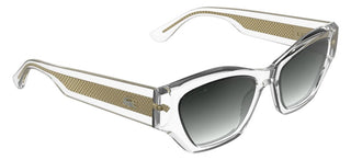 Lacoste L6072S women Transparent Squared Sunglasses