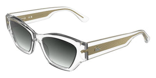 Lacoste L6072S women Transparent Squared Sunglasses