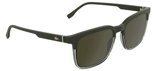 Lacoste L6074S men Green Squared Sunglasses