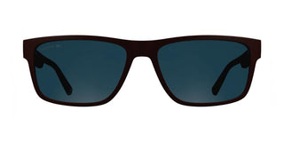 Lacoste L6076S men Red Squared Sunglasses