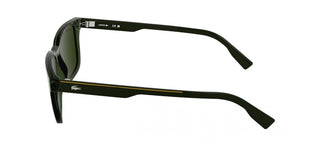 Lacoste L6077S men Green Squared Sunglasses