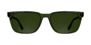 Lacoste L6077S men Green Squared Sunglasses