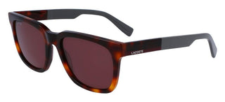 Lacoste L996S unisex Havana Squared Sunglasses