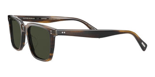 Oliver Peoples LACHMAN SUN OV 5419SU men Brown Geometric Sunglasses