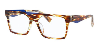 Alain Mikli LAC 0A03123 men Havana Geometric Eyeglasses
