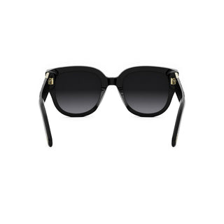 DIOR Lady 95.22 R3I women Black Round Sunglasses