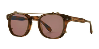 GARRETT LEIGHT LANGLEY CLIP unisex Gold Squared Eyeglasses
