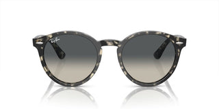Ray-Ban LARRY RB 7680S unisex Havana Round Sunglasses