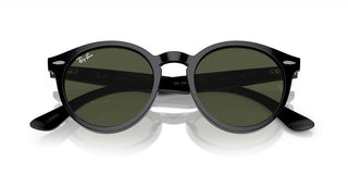 Ray-Ban LARRY RB 7680S unisex Black Round Sunglasses