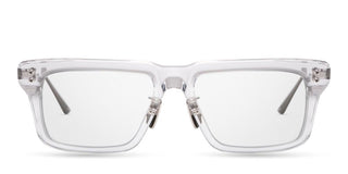 Dita LATARO unisex Transparent Squared Eyeglasses