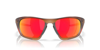 Oakley LATERALIS 0OO9431 men Brown Rectangle Sunglasses