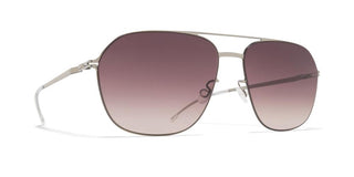 Mykita LAVEN unisex Silver Pilot Sunglasses