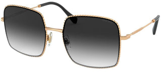 Miu Miu LA MONDAINE SMU 61V women Gold Geometric Sunglasses