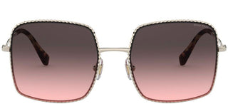 Miu Miu LA MONDAINE SMU 61V women Gold Geometric Sunglasses