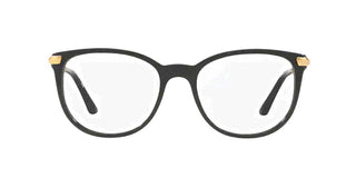 Burberry LEATHER CHECK COLLECTION BE 2255Q women Black Geometric Eyeglasses
