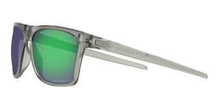 Oakley LEFFINGWELL OO 9100 men Grey Geometric Sunglasses