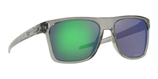 Oakley LEFFINGWELL OO 9100 men Grey Geometric Sunglasses