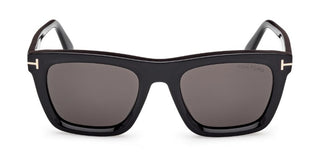 Tom Ford Lelio Ft1207 Unisex Black Squared Sunglasses