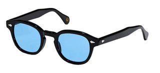 Moscot Lemtosh Base 2 - With Celebrity Blue Unisex Black Geometric Sunglasses