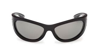 Tom Ford LEONA-02 FT1365 women Black Oval Sunglasses