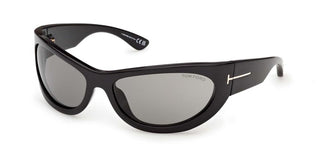 Tom Ford LEONA-02 FT1365 women Black Oval Sunglasses