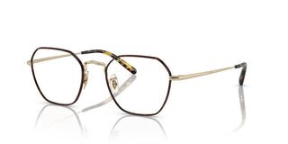Oliver Peoples Levison Ov 1334 Unisex Gold Geometric Eyeglasses
