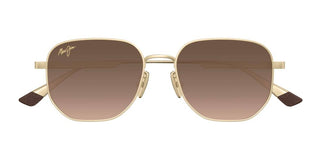 Maui Jim Lewalani Mj0633s Unisex Gold Squared Sunglasses