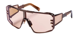 Balmain LE MASQUE unisex Brown Shield Sunglasses