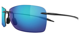 Maui Jim LIGHTHOUSE MJ0423S unisex Black Squared Sunglasses