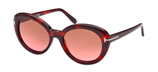 Tom Ford LILY-02 FT 1009 women Havana Butterfly Sunglasses