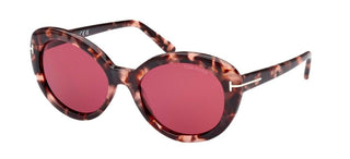 Tom Ford LILY-02 FT 1009 women Havana Butterfly Sunglasses