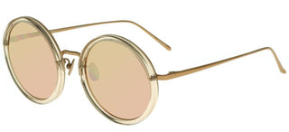 Linda Farrow LINDA FARROW 239 ASH ROSE GOLD women Rose gold Round Sunglasses