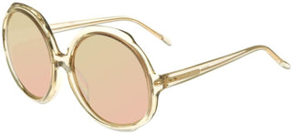 Linda Farrow LINDA FARROW 417 ASH ROSE GOLD women Rose gold Oversize Sunglasses