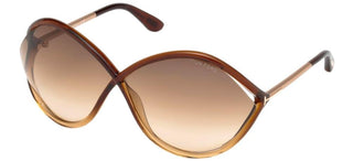 Tom Ford LIORA FT 0528 unisex Brown Other Sunglasses
