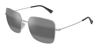 Maui Jim LIPINE MJ0590S women Silver Geometric Sunglasses