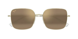 Maui Jim LIPINE MJ0590S women Gold Geometric Sunglasses