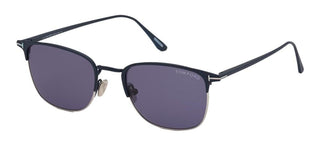 Tom Ford LIV FT 0851 men Blue Geometric Sunglasses