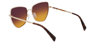 Liu Jo Lj159s Unisex Gold Geometric Sunglasses